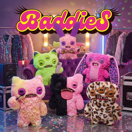 Fuggler Baddies Fuggs 9 Inch Plush Collectible (Wide Eyed Weirdo) by ZURU