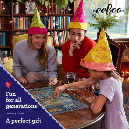 Blue Kitchen Jigsaw Puzzle, 1000 Piece