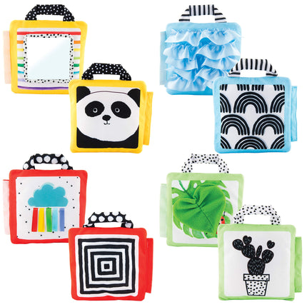 Sassy Reversible Soft Sensory Activity Panels, 4Co