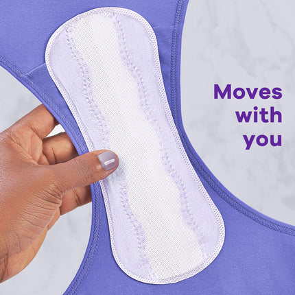 Always, Toallas Higiénicas Diarias Xtra Protection de Anti-Bunch para Mujeres, Largas, 116 Unidades en Total (4 Paquetes de 29 Unidades)