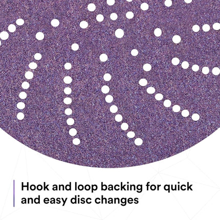 3M Xtract Cubitron II Hookit Paper Disc 732U, 77557, 80+ to 220+, 6 in, 15 Piece Multi-Pack Sanding Disc, Aluminum, Carbon Steel, Composites, Fiberglass, Topcoats and Paint