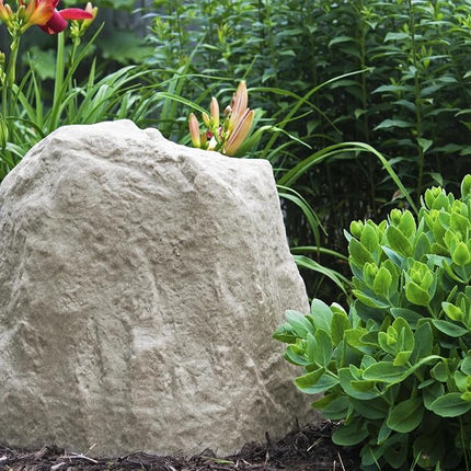 Emsco Group 2181 Landscape Rock – Natural Sandstone Appearance – Large – Lightweight – Easy to Install