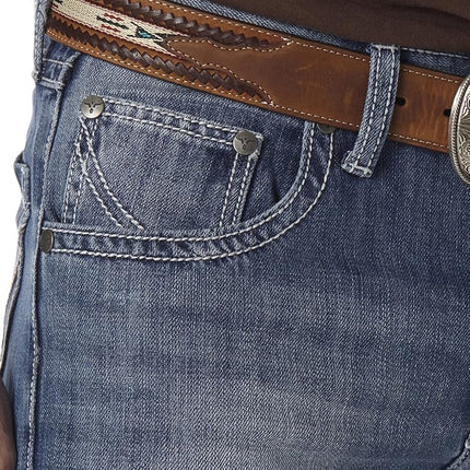 Wrangler Men's 20x No. 42 Vintage Boot Cut Jean20 Jeans, Light Blue, 36W / 32L