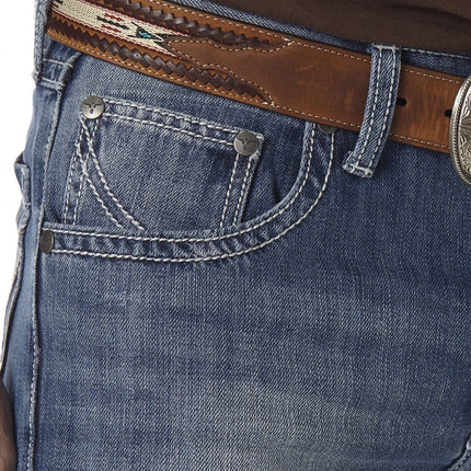 Wrangler Men's 20x No. 42 Vintage Boot Cut Jean20 Jeans, Light Blue, 36W / 32L
