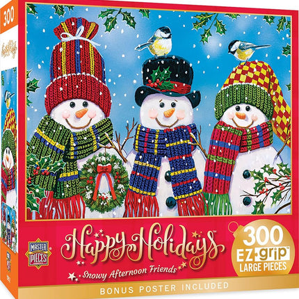 MasterPieces 300 Piece EZ Grip Christmas Jigsaw Pu