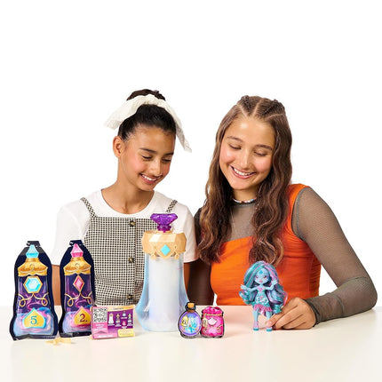 Magic Mixies Pixlings. Marena The Mermaid Pixling. Create and Mix A Magic Potion That Magically Reveals A Beautiful 16.5cm (6.5") Pixling Doll Inside A Potion Bottle!