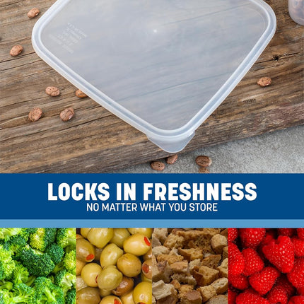 Carlisle ST157330 StorPlus BPA-Free Food Storage Lid Only, 2-4 Quart, Clear (Pack of 12)
