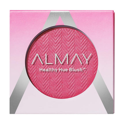 Colorete Almay, Maquillaje Facial, Polvo de Alta Pigmentación, Tono Saludable, Hipoalergénico, 300 Pink Flush, 9 g