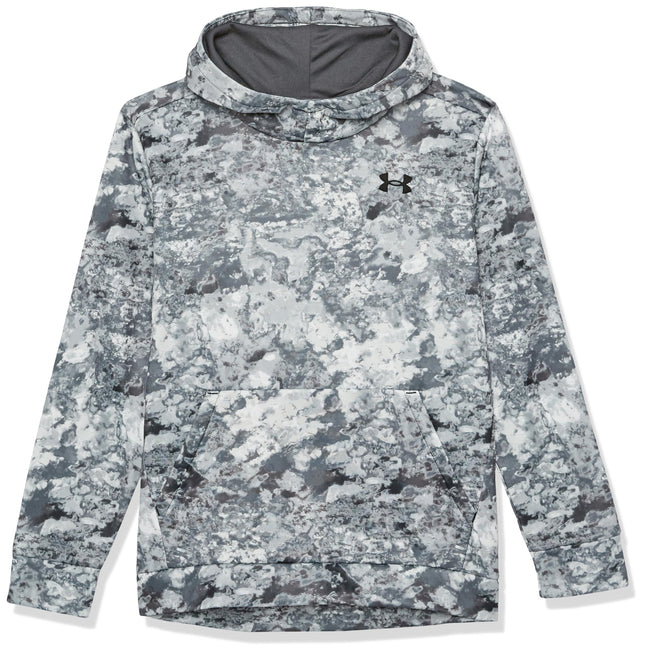 Under Armour Girls Fleece Printed Hoodie, (003) Bl