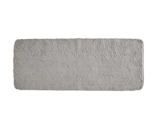 Non Slip Bath Mat, Grey Bathroom Rug, Large Thick 