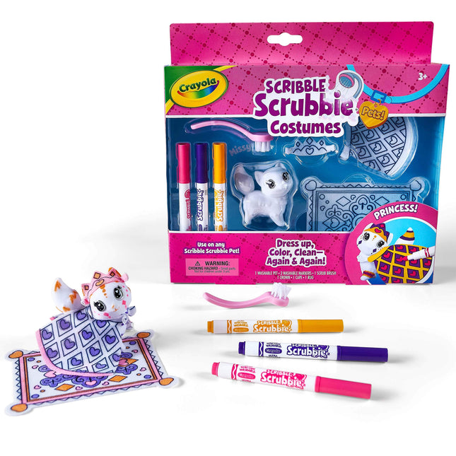Crayola Scribble Scrubbie Princess Costume Playset