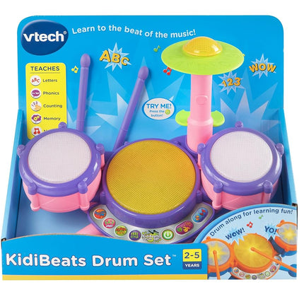 Vtech KidiBeats Drum Set Pink Exclusive