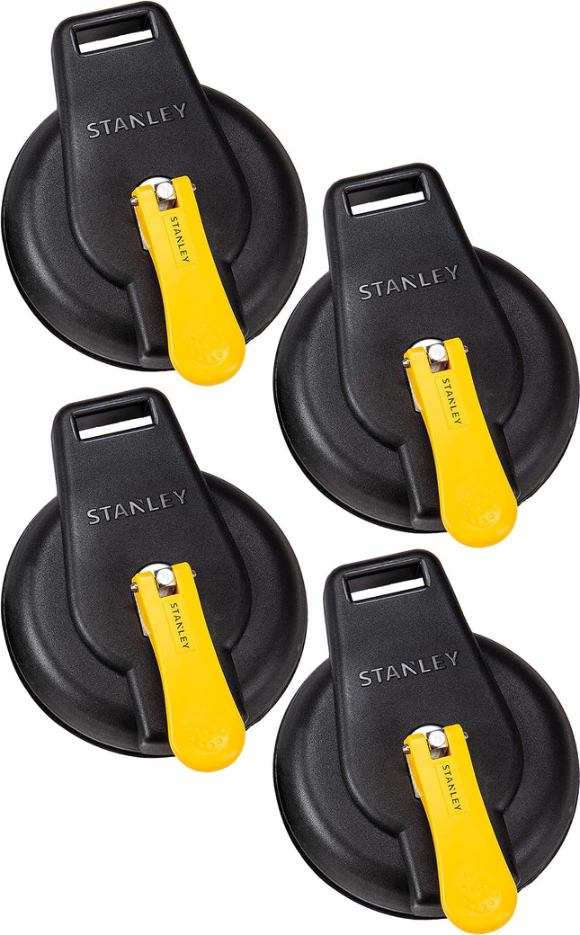 STANLEY S4004 Black/Yellow Vacuum Suction Cup - He