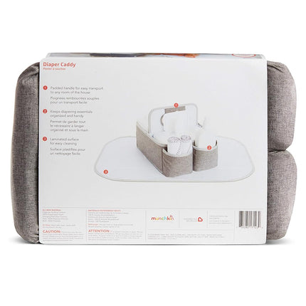Munchkin® Portable Diaper Caddy Organizer, Grey