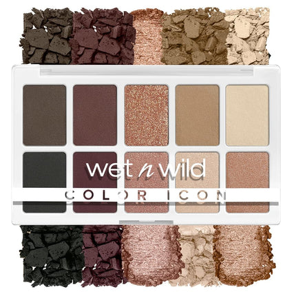 Wet N Wild Color Icon 10-Pan Eyeshadow Makeup Pale