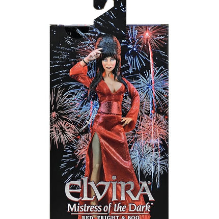 NECA - Elvira Red Fright and Boo 8" Clothed Action Figure