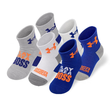 Under Armour Boys Multi Pack Play Essential Quarte