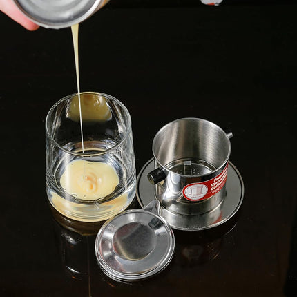 3 Pack Vietnamese Coffee Infuser Filter Set, Restaurant Quality, 8oz