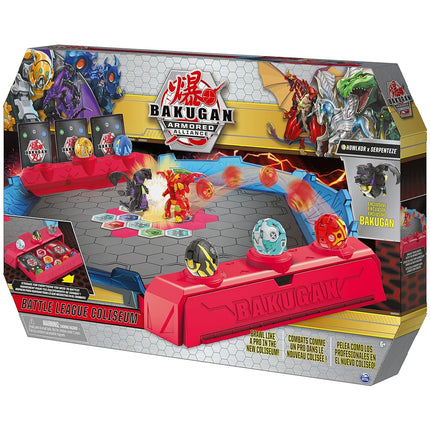 BAKUGAN Battle League Coliseum, Tablero de Juego de Lujo con Exclusivo, para Mayores de 6 Años
