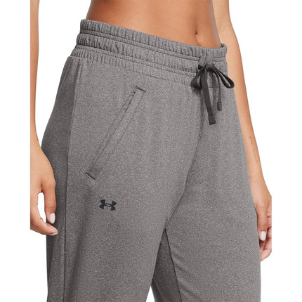 Under Armour Women's HeatGear Pants, (020) Charcoal Light Heather / / Black, XXL Tall