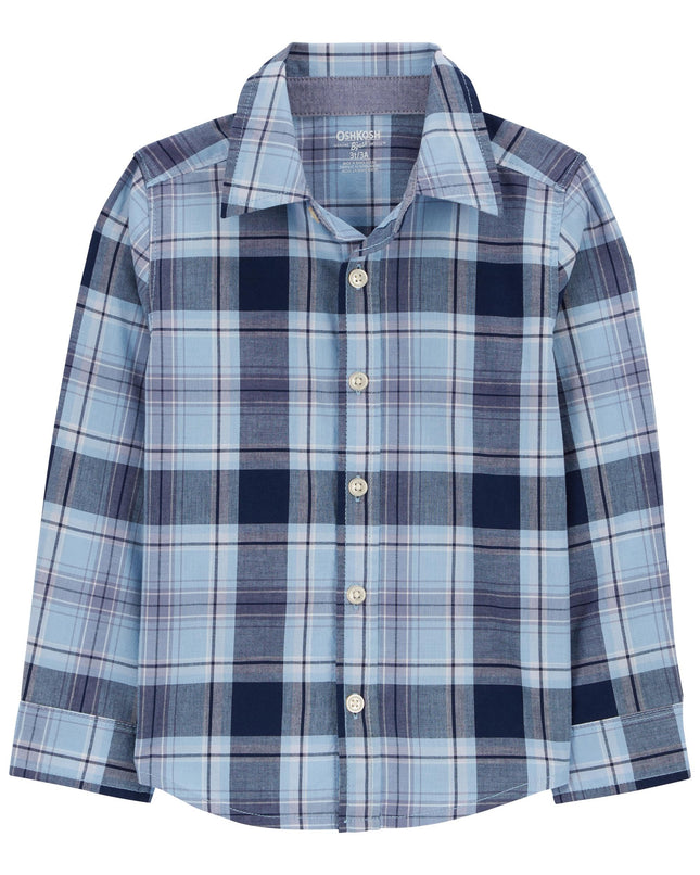 OshKosh B'Gosh Garçons Classique, Carreaux Bleus, 3T