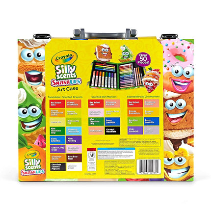 Crayola Silly Scents Mini Inspiration Art Case Coloring Set, Gift for Kids Age 4+