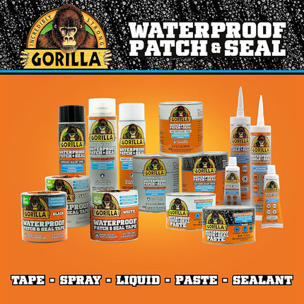 Gorilla Waterproof Patch & Seal Liquid, Black, 32 Ounces, (Pack of 1)