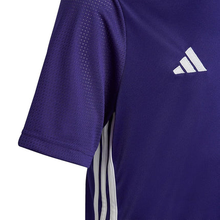 adidas Kids' Tabela 23 Jersey, Team Collegiate Purple/White, X-Large