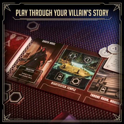 Ravensburger Star Wars Villainous Expandalone 2 Juego de Mesa y Cartas de Estrategia Familiar para Mayores de 10 Años