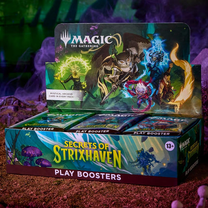 Magic: The Gathering Secrets of Strixhaven - Play Booster Box (30 Packs)