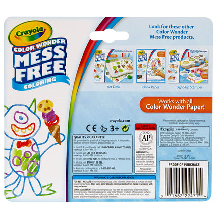 Crayola 75-2471 Wonder Mini Markers, Multi-Colour