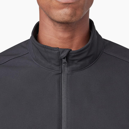 Chaqueta softshell antidesgarros Dickies para hombre, tallas grandes, negra, XXG