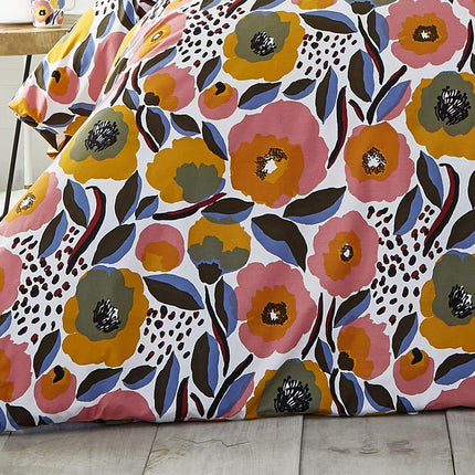 Marimekko Comforter Set, Cotton, Pink, King