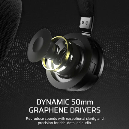 Corsair VIRTUOSO MAX WIRELESS Gaming Headset – Dolby Atmos, Active Noise Cancelling, Sonarworks SoundID, Simultaneous 2.4GHz Wireless & Bluetooth, 50mm Graphene Drivers, PC, Mac, PS5/PS4 – Carbon