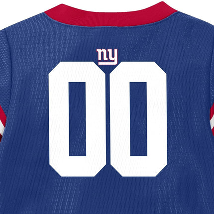 NFL New York Giants Team Jersey Bodysuit, red/white/blue New York Giants, 3-6 Months
