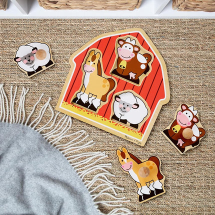 Barnyard Animals Jumbo Knob