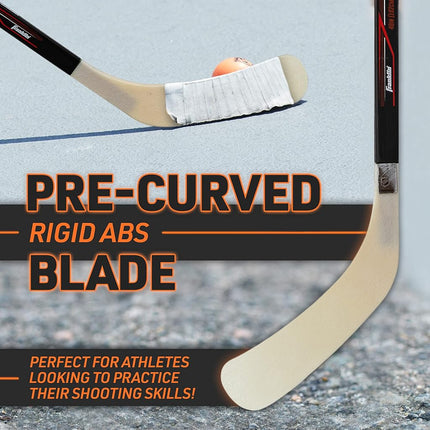 Franklin Sports Senior NHL 1040 Power Blade Street Hockey Stick (48-Inch, Left Hand)