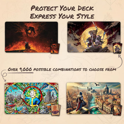 Bloombridge Party - 24x14 Stitched MTG Playmat
