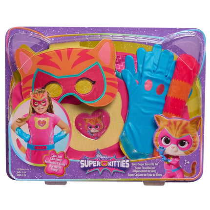 Just Play Disney Junior SuperKitties Ginny – Ensemble d'habillage, jouets pour enfants de 3 ans et plus