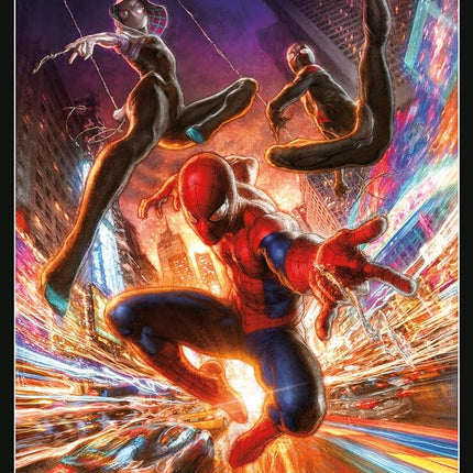 Buffalo Games Marvel Spider-Man Webslinging Into The Night 1000 Piece Jigsaw Puzzle for Adults – Action-Packed Marvel Jigsaw Puzzle Made in The USA