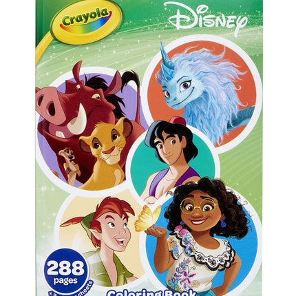 Crayola - Disney Animation Coloring Book with Stic