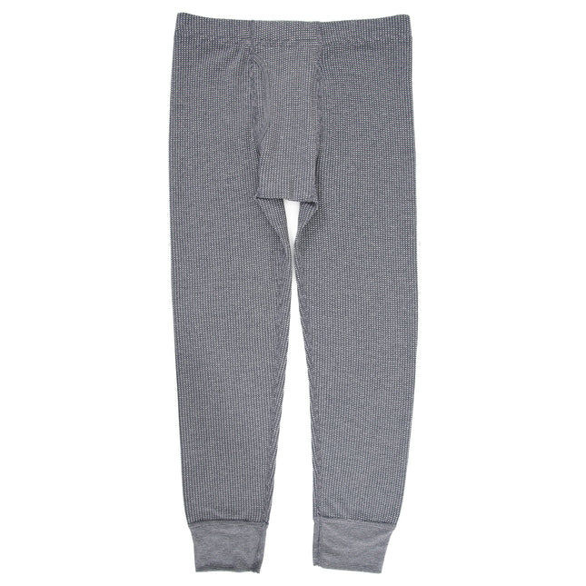 Fruit of the Loom Conjunto de Ropa Interior Térmica de Waffle Premium para Niño, Heather Greystone, 8