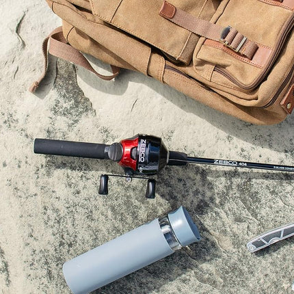 Zebco 404 Spincast Freshwater Combo, 2.8:1 Gear Ratio, 0 Bearings, 6' Length 2pc, 8-12 lb Line Rating, Right Hand, Multi, One Size (1545C602M.NS3)