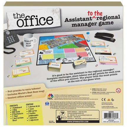 Jeu de société The Office : Assistant du Responsable Régional, pour adultes et adolescents à partir de 16 ans