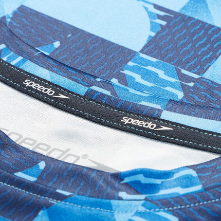 Camiseta gráfica de manga corta con protección UV para niño Speedo