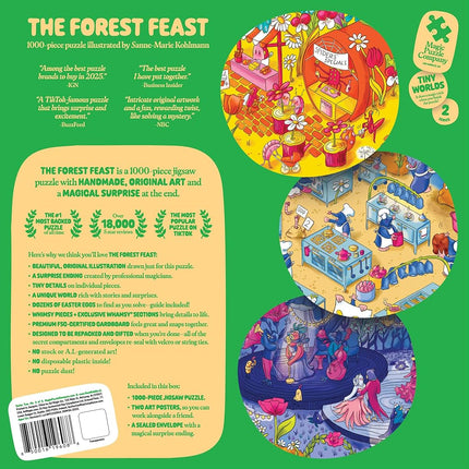 The Forest Feast • 1000 Piece Jigsaw Puzzle from The Magic Puzzle • Series Two