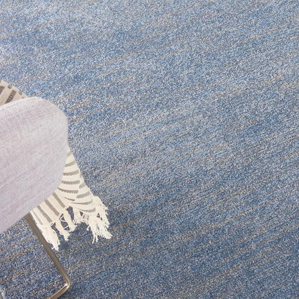 Nourison Essentials 4' x 6' Blue/Grey Outdoor Indoor/Outdoor Rug