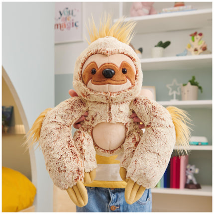 GUND Augie Sloth Plush, Premium Stuffed Animal for Ages 1 and Up, Tan/Copper, 15”