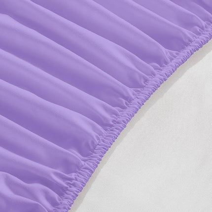 Elegant Comfort 1500 Premium Hotel Quality 18-24 Inches Deep - Extra Deep Pocket Single Fitted Sheet for High Mattress, Luxury and Softest, Smart Pocket - Wrinkle Free, Full, Lilac