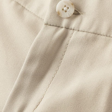 Gymboree Pantalones de vestir para niños y pequeños, clásicos, color tostado, Bisquit, 3T